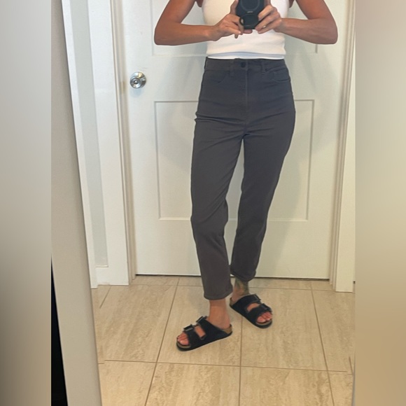 Express Super High Rise Slim Pants - Picture 3 of 15